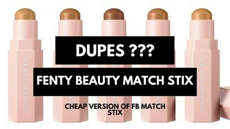 fenty match stix|fenty match stix dupe.